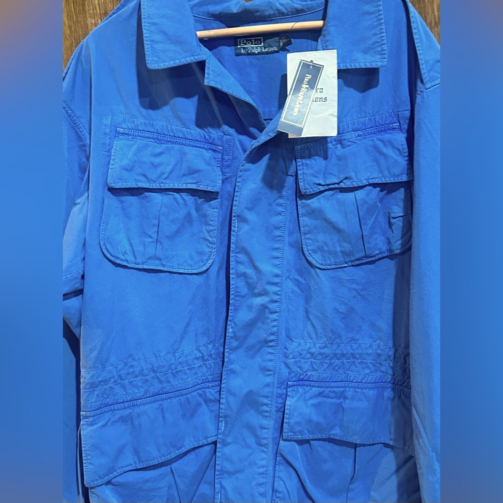 Polo Ralph Lauren Tropical Field Coat NWT $275 — Utility Jacket Military Style